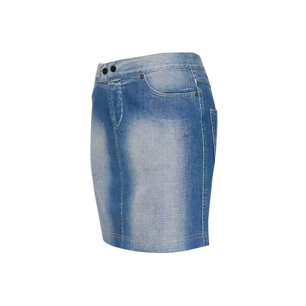 New GF FERRE Women US 28 Denim Pencil Washed Jean Skirt Classic Casual Look - Picture 5 of 14